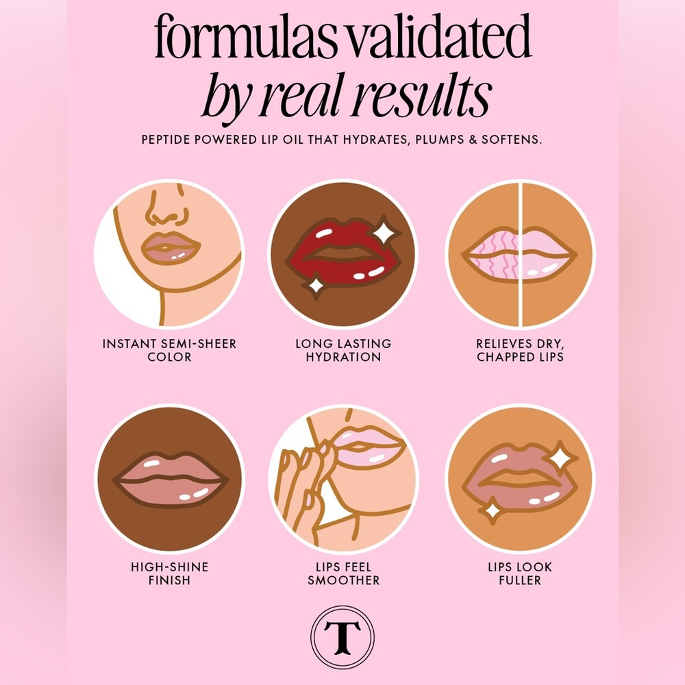 TRULY Soft Serve Peptide Lip Gloss— Soft Serve Shade Nude Pink Tube - Picture 7 of 7